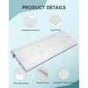 SCITOO Door Threshold Ramp 2" Rise Aluminum Mobility Entry Ramp