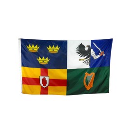 4 Provinces of Ireland Durable All- Weather Nylon Outdoor Flag - Made In USA (3x5')