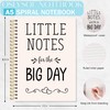 OSLYSOF Wedding Planning Spiral Notebook, Marriage Journal for Couples, Engagement