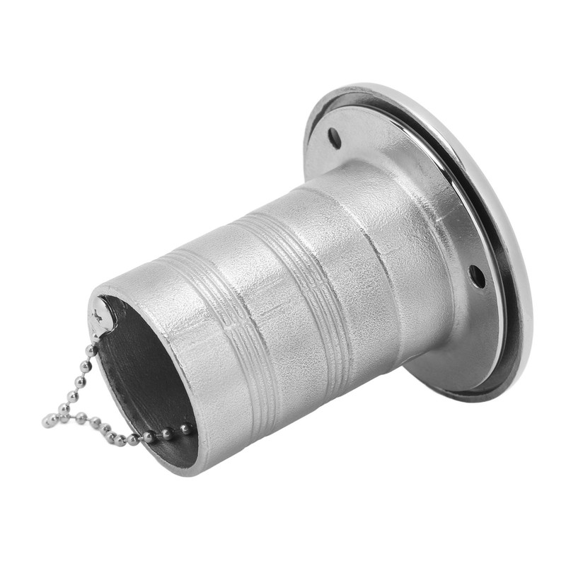 Boat Deck Diesel Fuel Filler with Cover Mirror Polished 316