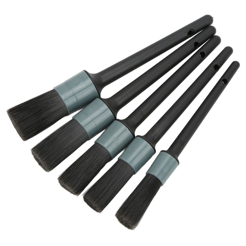 10pcs Car Detailing Brush Kit Wash Mitt Wire Brushes Flexible
