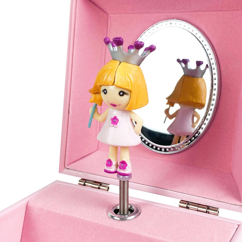 Trousselier 6260205 Children's Music Box Princess Jewellery Box with Pull-Out