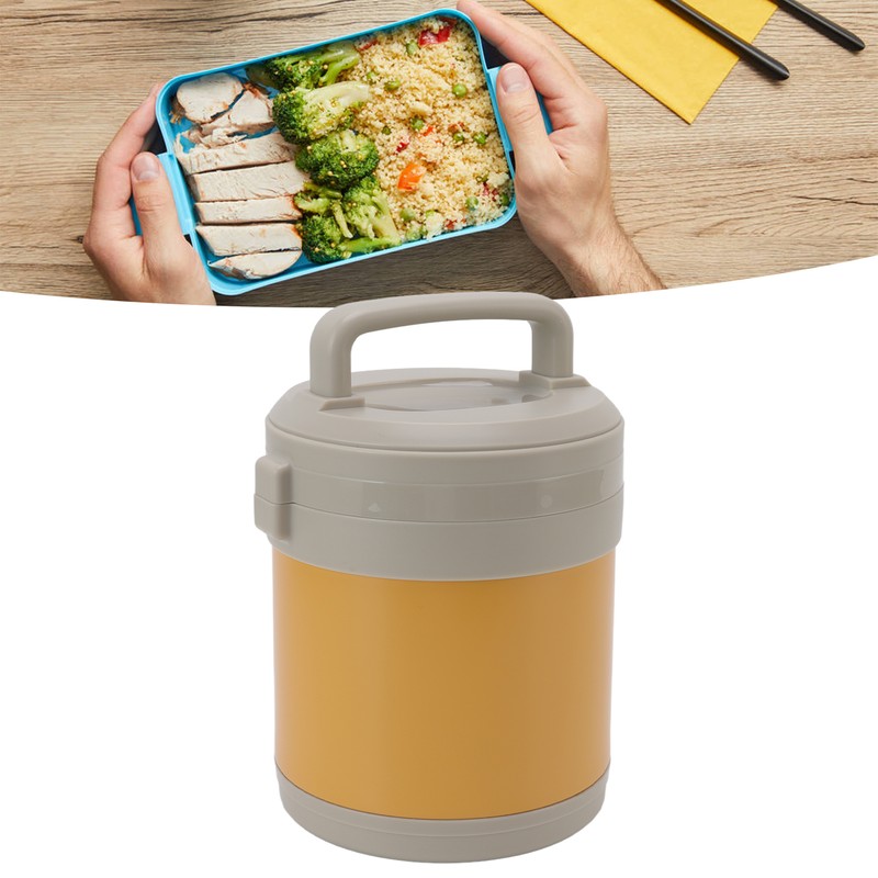 1.3L Vacuum Insulated Lunch Box 304 Stainless Steel Food Container