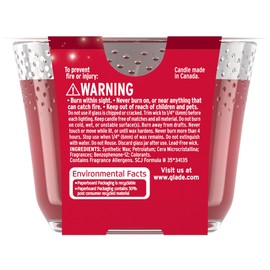 Glade Candle, Apple of My Pie 6.8 Ounce (Pack of 3)