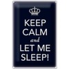 Schild Blech 20x30cm - Made in Germany - Spruch Keep