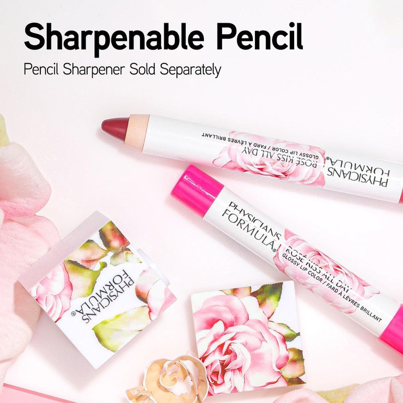 Physicians Formula Rosé Kiss - Lápiz labial brillante para todo