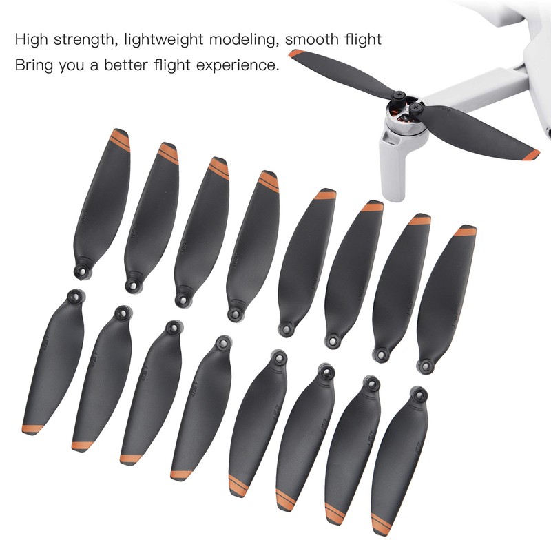 4 Pairs Drone Propellers Replacement Low Noise Quick Release Blades