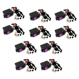 10Pcs MG996R 0-90-180 Degrees Metal Gear Servo for Torque Digital Servo