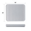 Silicone Dish Drying Mat, Heat-Resistant Silicone Mat, Non-Slip Easy Clean