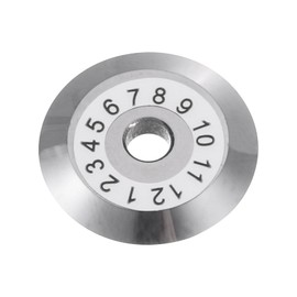 MECCANIXITY Fiber Cleaver Blade, Cutting Wheel for Optical Fiber Cutter Replacement Spare Blade 0.5 Degrees Cutter Blade 12 Sides