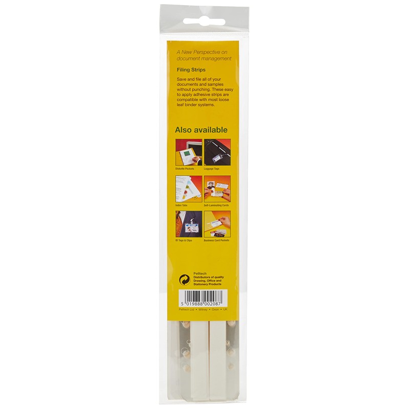 Pelltech 295mm File Strips (Pack of 50)