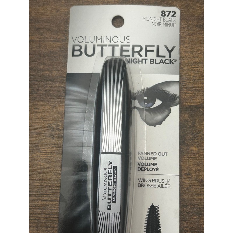L'Oréal L'Oreal Paris Voluminous Butterfly Mascara, 872 Midnight Black Sealed