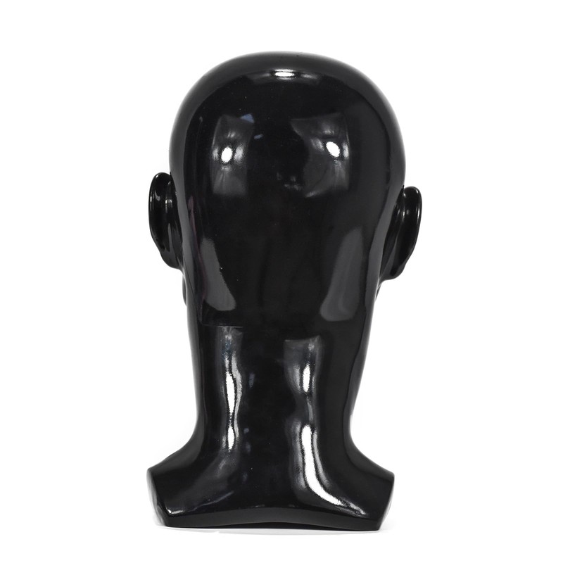 Tcwuzick Male Mannequin Head Professional Manikin Head for Display Wigs