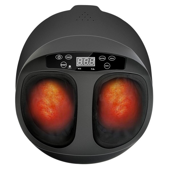 Unbranded Foot Massager Machine with Heat, 5 Intensity Levels &