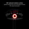 MEROCA WR25 Smart Bike Induction Tail Light USB Rechargeable Brake