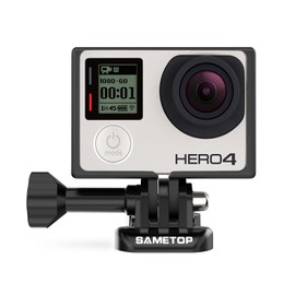 Sametop Frame Mount Housing with Lens Cover Compatible with GoPro Hero 4 3+ 3 Cameras