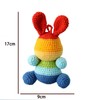 Rabbit Doll, Small Knitted Rabbit Toy, Cuddly Toy, Rabbit, Cute