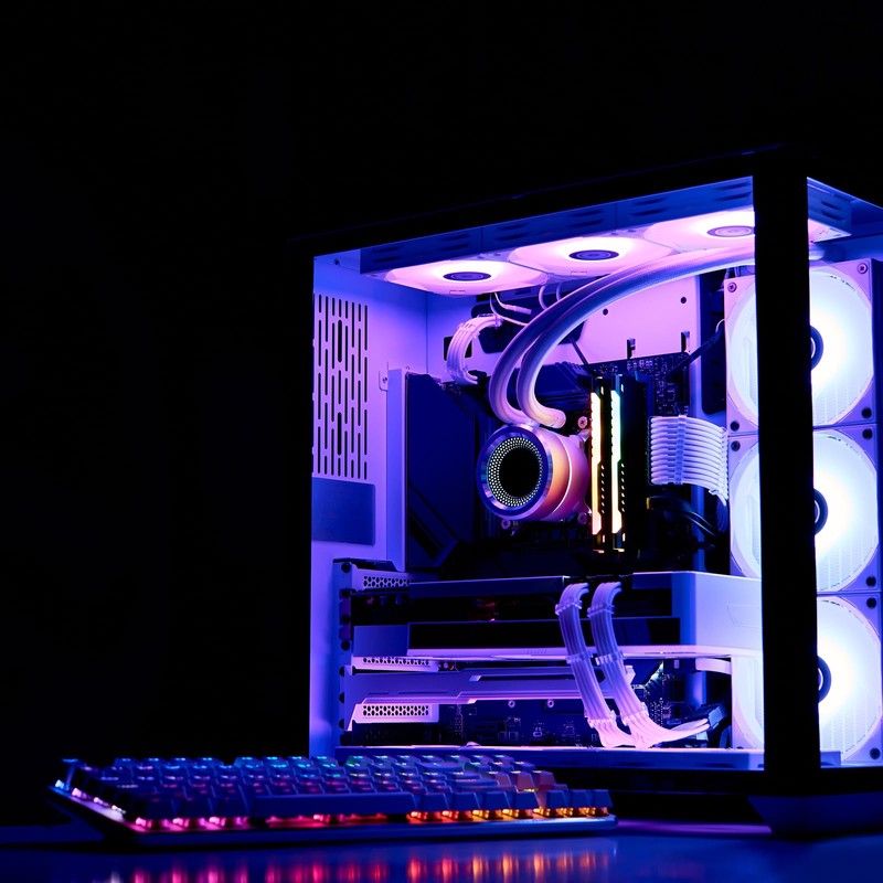 sourcing map G1/4" Water Cooling Adapter 10mm OD Copper Water-Cooled