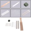 Leather Stropping Kit Complete Tools Double Sided Leather Paddle Honing
