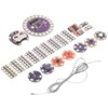 Lilypad Kit, Conductive PCB Sewing Thread Kit, Electronic Starter Kit,