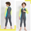 Children Swimsuit UPF50+ Sun Protection Long Sleeve Quick Drying Fullsuit