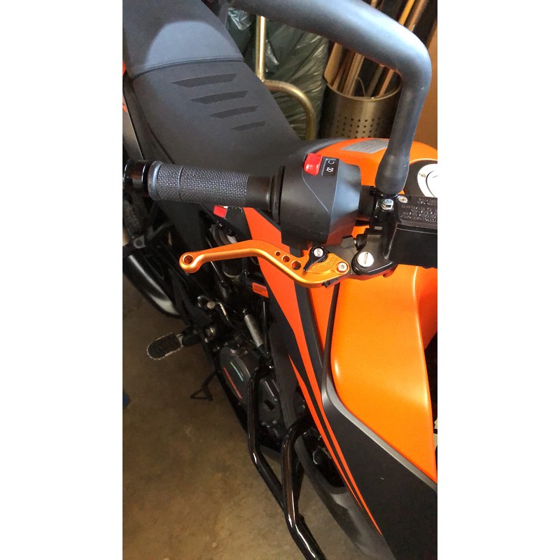 RIDE IT Short Brake Clutch Levers Compatible with Duke 125/200/390