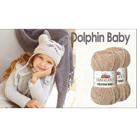 Himalaya Dolphin Baby Yarn 395 Yards 3 x 100 g Super Bulky Baby Blanket Yarn (80312)