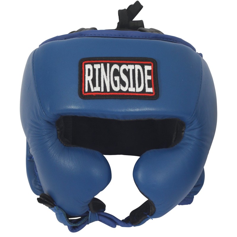 Ringside Competition-Like Boxing Headgear with Cheeks, White, Small