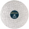 Culpitt Satinara, Cake Board, 10"Cake Drum, Individually Wrapped, Silver Foil