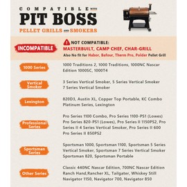 2-Pack Temp Meat Probe Replacement for Pit Boss Pellet Grills and Smokers, 3.5 mm Plug Thermometer Probes with 2 PCS Probe Grommets and Clips