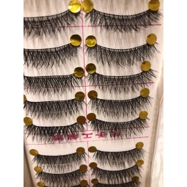 generica pestañas postizas 10 pares