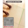 Blvornl Innovative Puzzle Chair Mat for Hardwood Floor, 36"*48" Hard