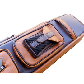 Gator Champion Instroke Cases with Soft Cue Leatherette Bag - 4x8 Pool Cue Case Hold 4 Butts 8 Shafts (D-0437)