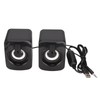 A2 Mini Computer Speaker Stereo Clear Bass Less Distortion USB