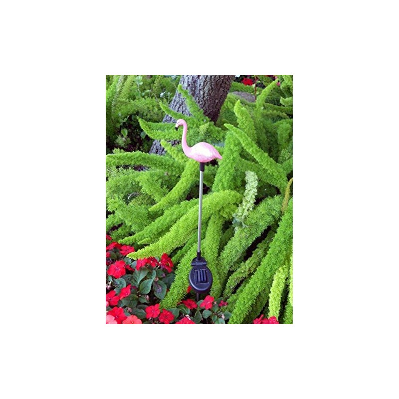 GSL SS-GSL-E2183 Flamingo Stake with Solor Color Changing Light