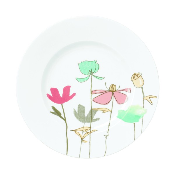 Lenox Poppy Street Linen Accent Plate