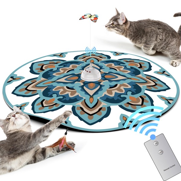 Pawhims Remote Control Cat Toy 4 in 1 Interactive Automatic