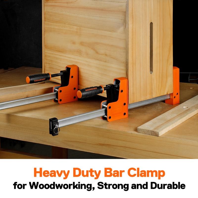 #springtok Jorgensen Bar Clamp Set, 2-pack 90° Parallel Clamp Cabinet