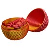 3D Printed Dragon Egg with Fire Dragon, Made in Germany,