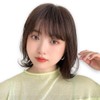 Bright Lara p-hf1794-CBR-M Women's Human Hair MIX Full Wig, Bob,