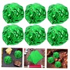 PACKOVE 100pcs Green Aluminum Foil Candy Wrappers Food Grade Packaging