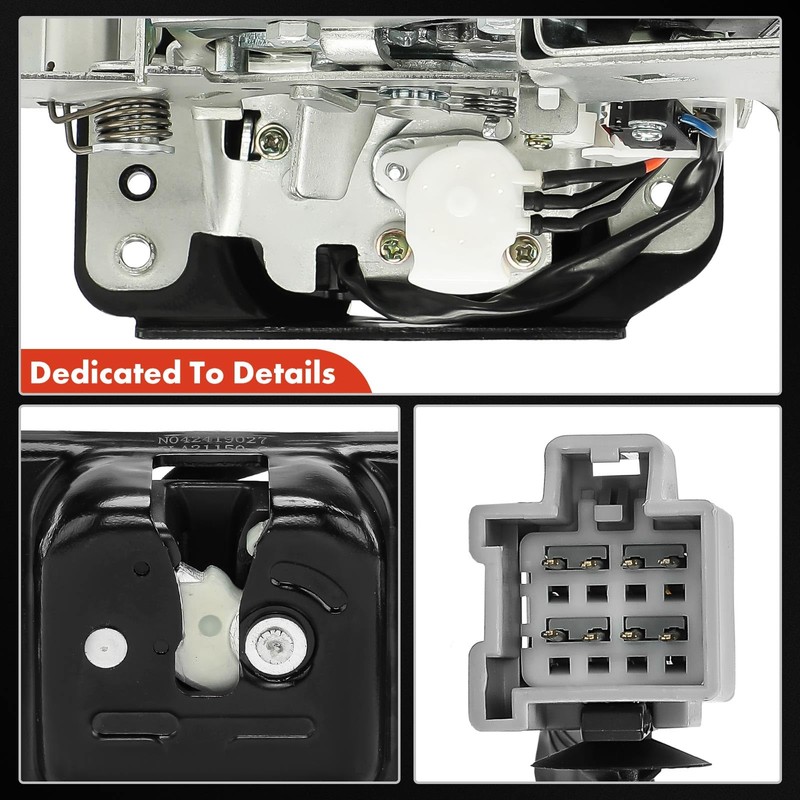 A-Premium Trunk Latch Compatible with Ford Explorer 2011-2013, Rear Tailgate