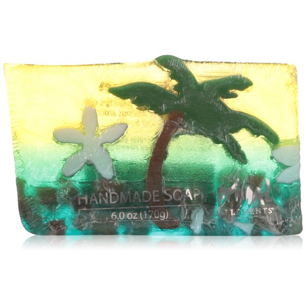 Primal Elements Wrapped Bar Soap, Paradise Sunset, 6.0-Ounce