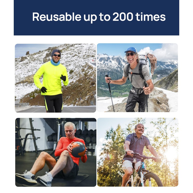 SUNCHIRI Incontinence Underwear For Men, Athletic 80ML Absorbency Washable Reusable