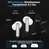 Language Translator Earbuds Support 150 Languages,Translation Music and Calling 3-in-1,Translator