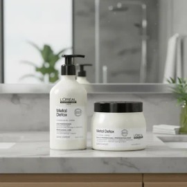 Loreal Metal Detox Kit Shampoo 500ml & Mascarilla 500ml
