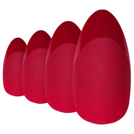 Bling Stilett False Nail Acrylic Matte Medium Tips UK