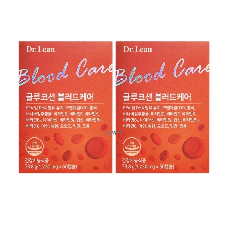 Dr.Lin Glucotion Blood Care 60 Capsules / 닥터린 글루코션 블러드케어