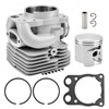 Quctaki Cylinder Piston Kit with Gaskets Compatible with Husqvarna K970