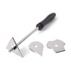 WAGNER Paint scraper handle including 3 blades for Furno heat